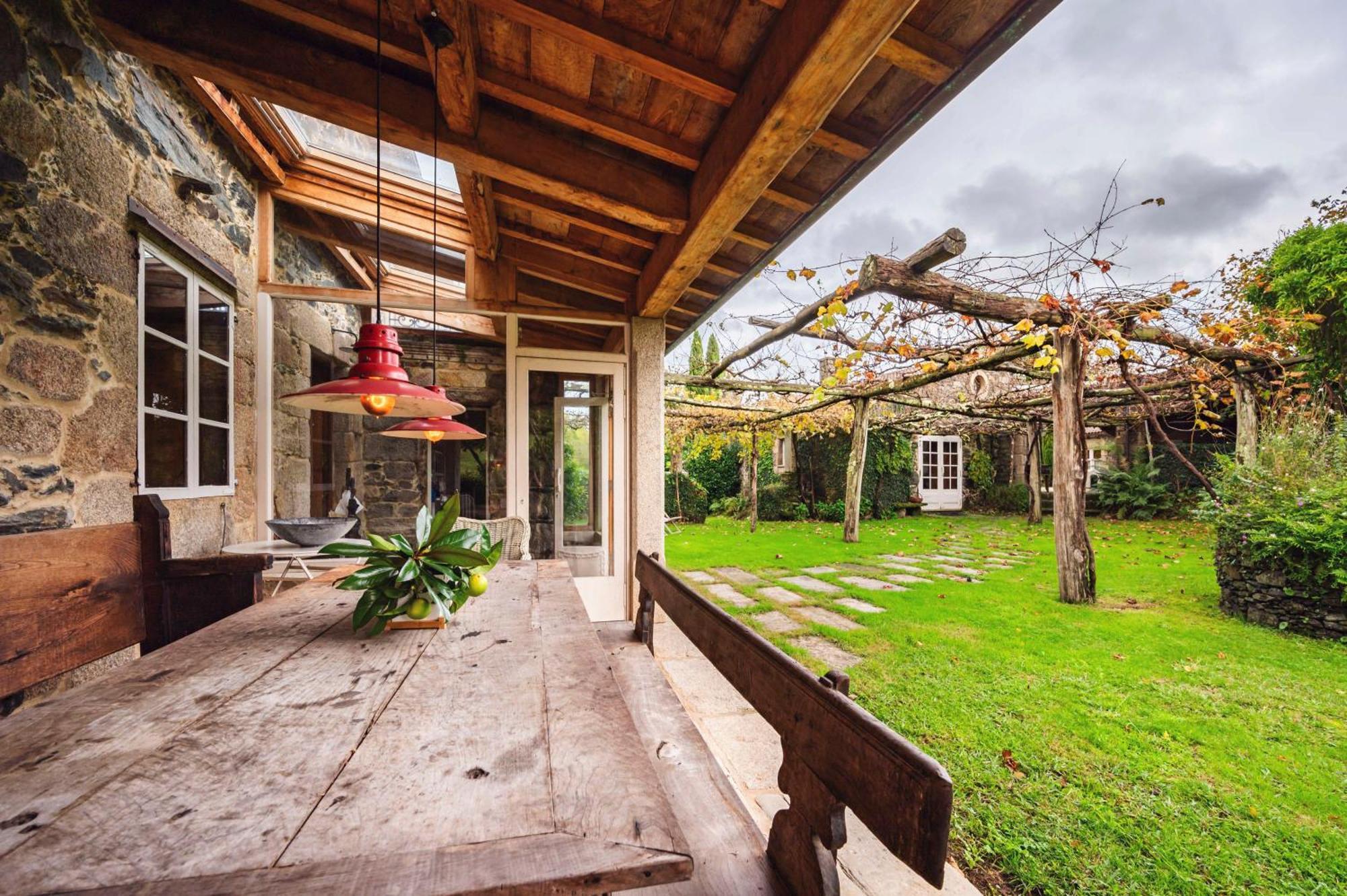 Вилла La Casita De Oza Ла-Корунья Экстерьер фото