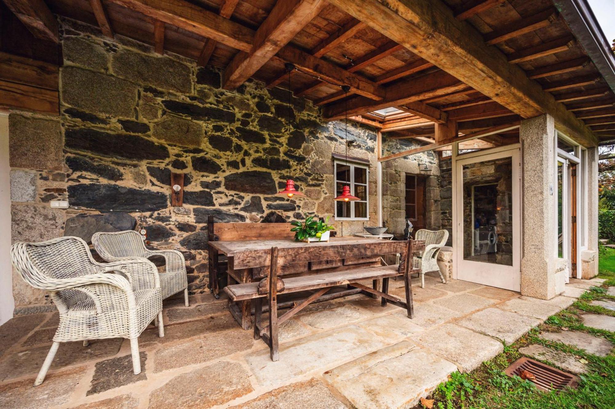 Вилла La Casita De Oza Ла-Корунья Экстерьер фото